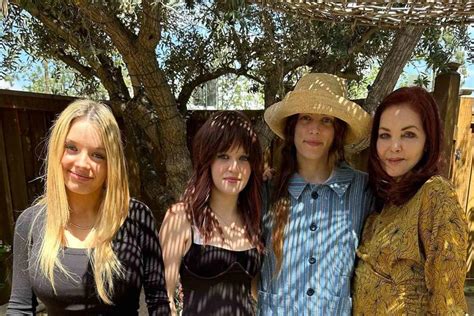 Priscilla Presley Posts Rare Photo With Riley Keough Twins Harper And