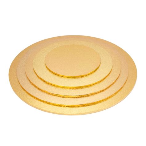 5mm Masonite Round Cake Boards Gold Lollipop Cake Supplies