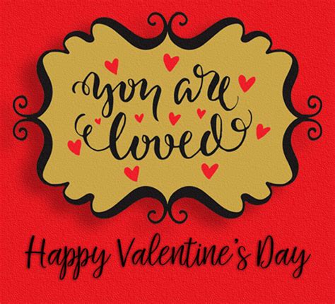 You Are Loved Free Happy Valentines Day Ecards Greeting Cards 123