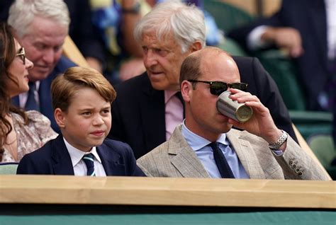 Prince George Got Veryexpressiveat His Wimbledon Debut—see Pics Glamour