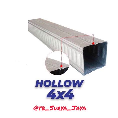 Jual Hollow Holo Galvalum X Per Batang Meter Shopee Indonesia