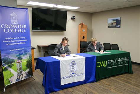 Cmu Crowder College Renew Agreement