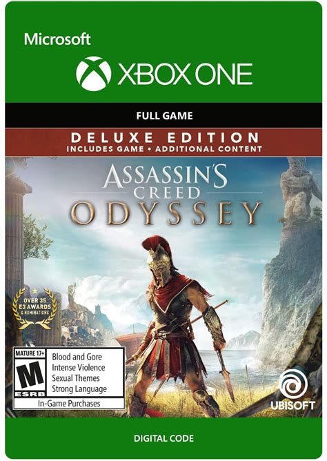 Assassin S Creed Odyssey Deluxe Edition Cd Key For Xbox One Digital