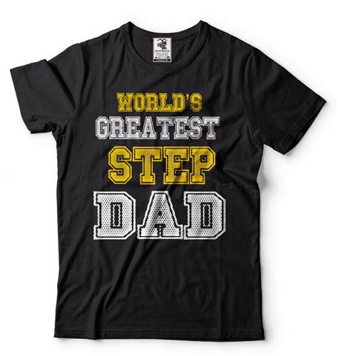 Step Dad T Shirt Mens Fathers Day T Shirt Step Father Etsy