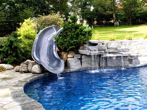 Our 4 Ft Double Swimming Pool Waterfall Kit Looks Great Next To This
