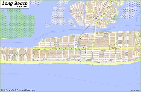 Long Beach Map New York Us Discover Long Beach With Detailed Maps
