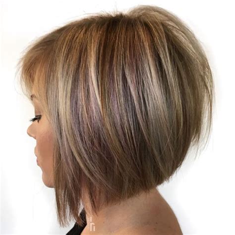 Trendy Inverted Bob Haircuts In Angled Bob Hairstyles