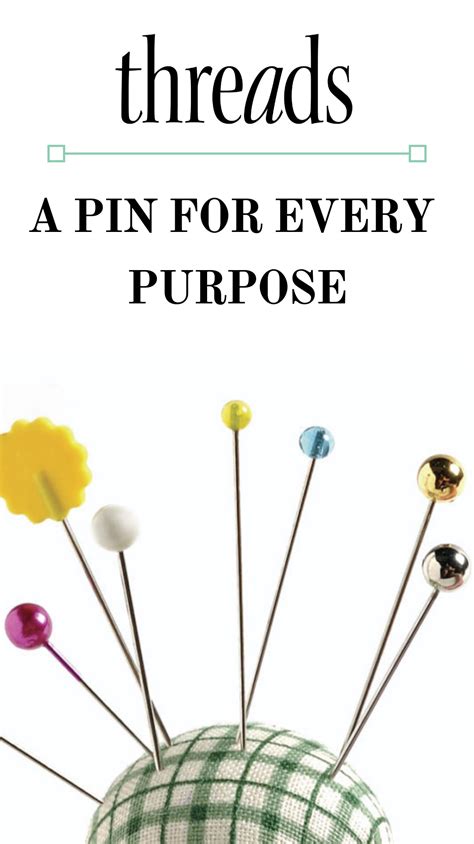 A Pin For Every Sewing Purpose Sewing Hacks Sewing For Beginners