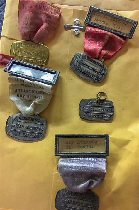 Rare Cooperage Medals JMD-15192.1