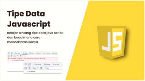 Mempelajari Javascript Tipe Data Javascript Minarsih Tech