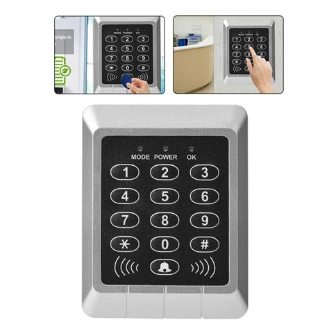 Tebru Keypad Accesscard Access Control Password Keypad For Door Entry