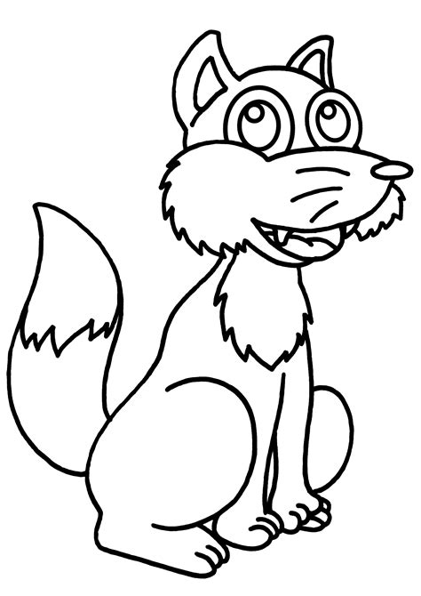 Coloriage Renard #14983 (Animaux) – Dessin à colorier – Coloriages à