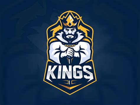 Kings Mascot Logo By Xero On Dribbble