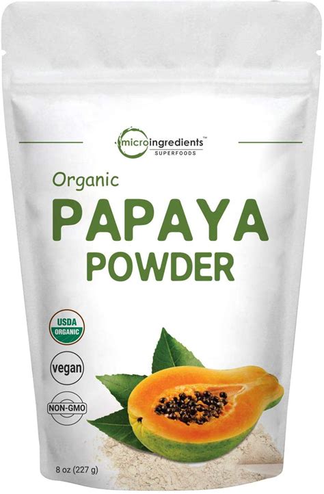 Organic Papaya Fruit Powder 8 Ounce