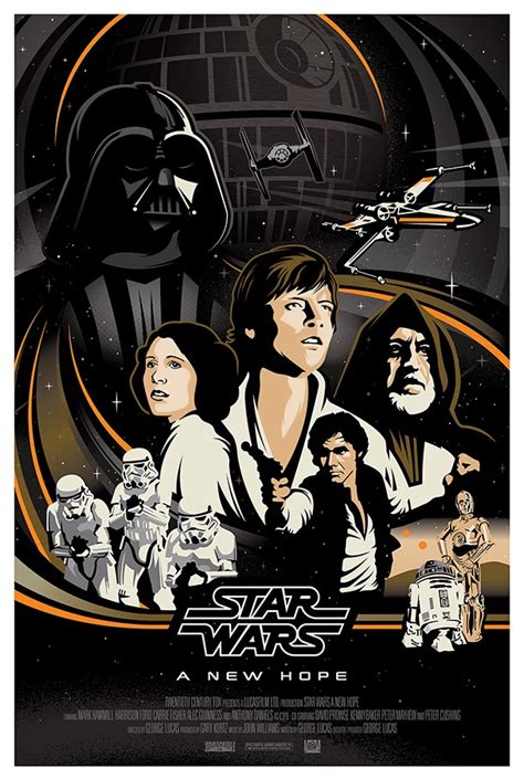 Original Star Wars Trilogy Poster Series By Brad Bishop — Geektyrant