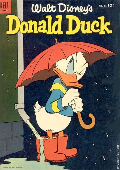 Donald Duck No35 Cartoon Posters Retro Cartoons Old Cartoons