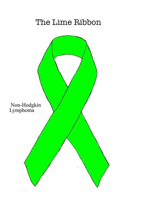 Hodgkins Lymphoma Ribbon Color