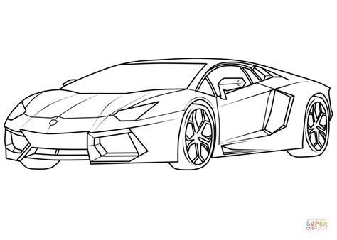 Our stripe kits and decals are made using the very best in vinyl graphics technology. Lamborghini Aventador Supercar coloring page | Free ...