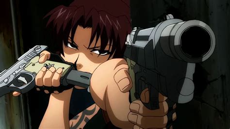 Revy From Black Lagoon All Ready For A Fight