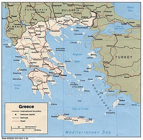Maps Of Greece Greece Detailed Map In English Tourist Map Map Of