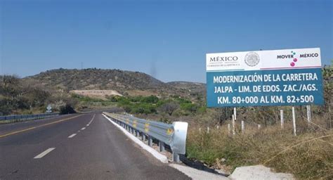 Zacatecas Pide Recursos A Sct Para Ampliar Carretera A Aguascalientes