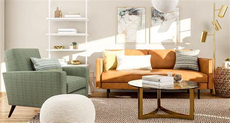 Modern Living Room Design 5 Ways To Try A Mid Century Style