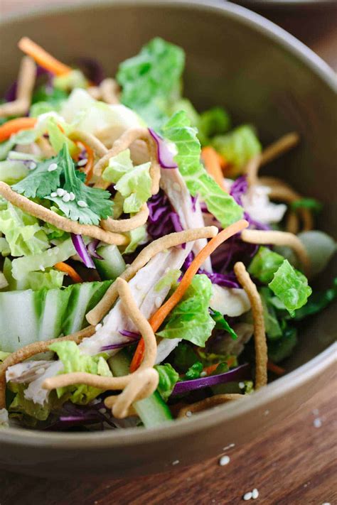 Also anyone can create their own my. Chinese Chicken Salad Recipe with Vinaigrette Dressing ...