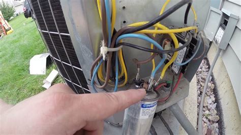 Central air conditioning is a system with multiple components. Carrier Air Conditioning Unit Repair: Capacitor ...