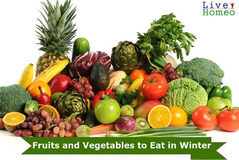 The Best Fruits And Vegetables To Eat In Winter Live Homeo