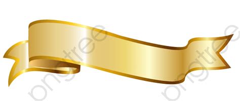 Gold Ribbon, Ribbon Clipart, Golden Ribbon, Ribbons PNG Transparent Clipart Image and PSD File ...