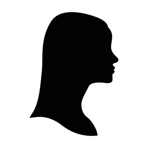 Women Silhouette On White Background 9635321 Vector Art At Vecteezy