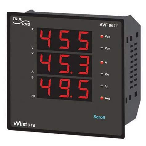 Digital Vaf Meter For Volt Amp Frequency Model Namenumber Avf9611 At Rs 1050 In Kolkata