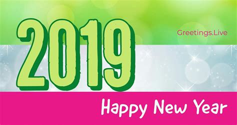 Greetings.Live*Free Daily Greetings Pictures Festival GIF Images: New Year 2019 Greetings live ...