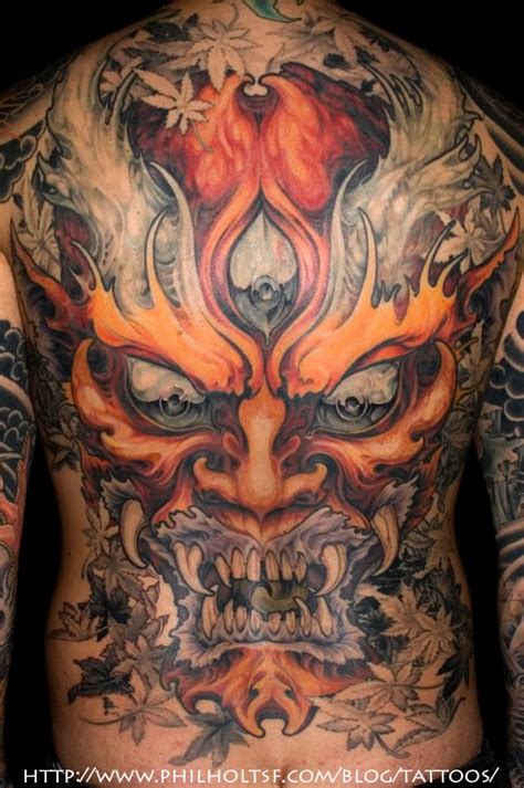 Their ostentatious visage will be instantly striking while adding international attitude to your outlook. Piercedfish Blog: Hannya Mask Tattoos