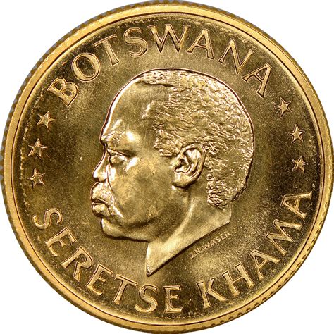 Botswana 10 Thebe Km 2 Prices And Values Ngc