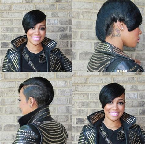 Hot Or Hmm Monica Browns New Asymmetrical Haircut Fashion Bomb