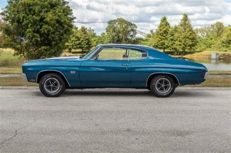 Fathom Blue Chevrolet Chevelle Ss Ls6 With 64449 Miles Available Now