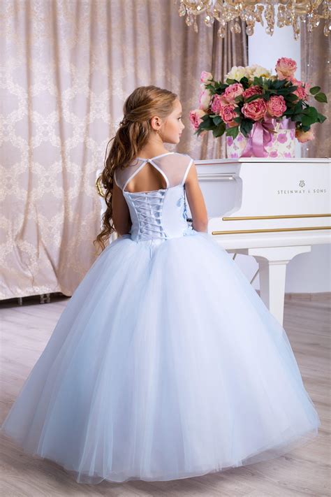 Нарядное бальное платье для девочки 9767 купить в интернет магазине