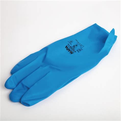 Gants Contact Alimentaire Et Nettoyage étanches Bleus Mapa Ultranitril