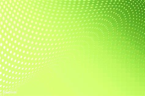 Lime Green Halftone Background Free Image By Nunny