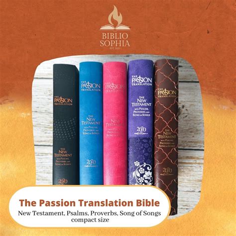 ♠the Passion Translation Bible 2020 Edition Compact Size Shopee