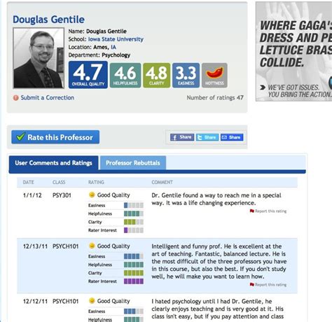 Worst Professors On Rate My Professor