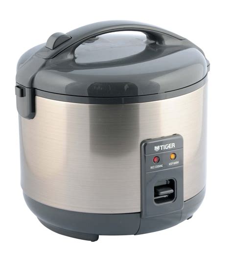 Tiger Electric Rice Cooker Model JNP S10U 149 00 Stainless Steel