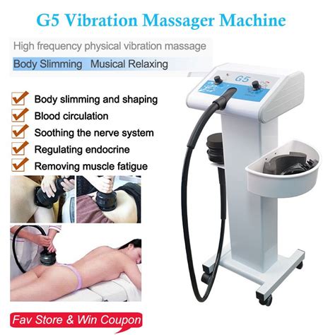 Vertical Effective G5 Vibrating Body Massager Vibration Weight Loss Vibrator Vibrating Cellulite