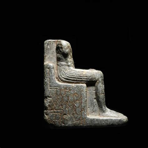Sold Price An Egyptian Seated Deity New Kingdom Ca 1550 1069 Bce October 3 0120 12 00