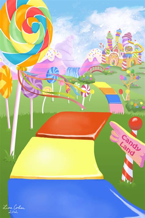 Candyland Wallpaper Wallpapersafari