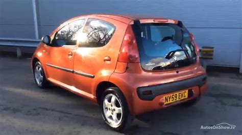 Peugeot 107 Verve Orange 2010 Youtube