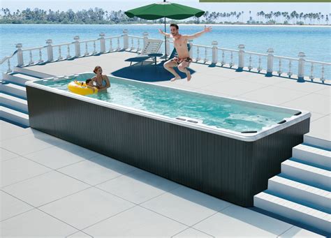 China Hot Selling Swim Whirlpool Massage Jacuzzi Pool With Heater M