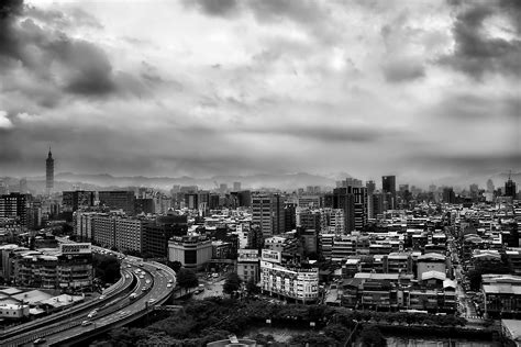 Free Images Horizon Cloud Black And White Skyline City