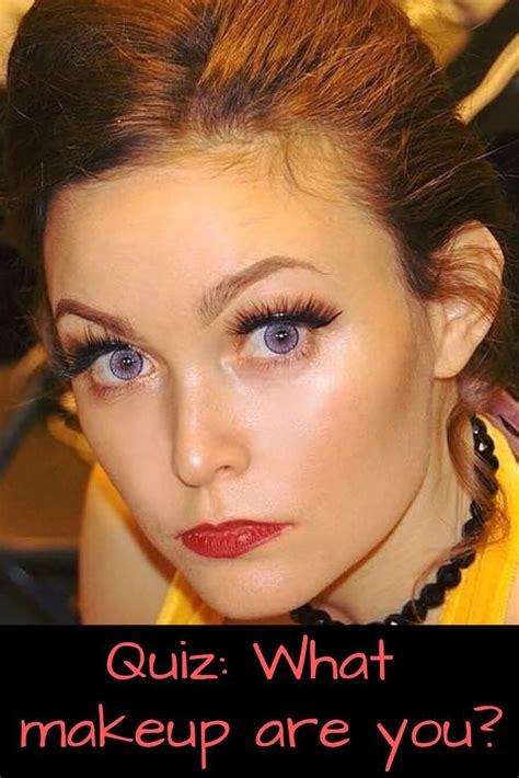 Then it's time to take note of these pro tips for avoiding common makeup blunders. Take this fun quiz to find out what makeup are you | Makeup quiz, Makeup, Quiz